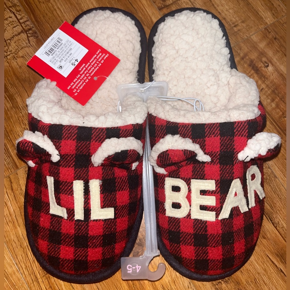 ‘Lil Bear’ Christmas Slippers
